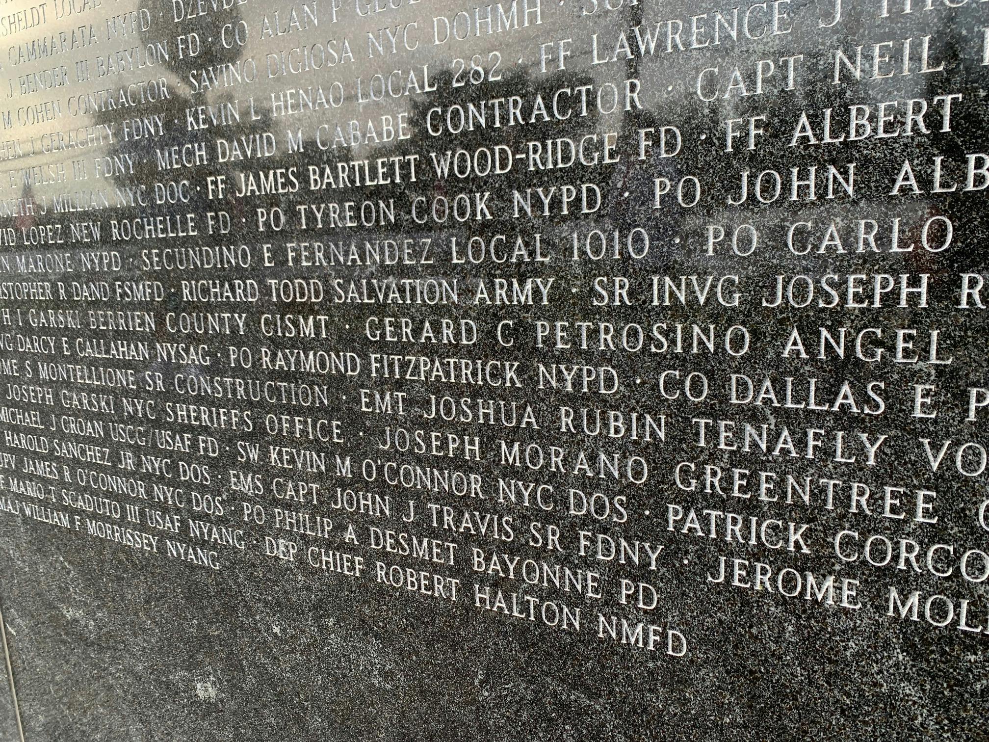Sadly, 303 names were added to the Memorial Wall who have passed away this past year alone from 9/11-related illnesses.