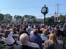 More than 400 elected officials, first responders, families, and community volunteers were in attendance. More than 400 elected officials, first responders, families, and community volunteers were in attendance.