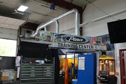 New Pierce employees go through formal training at the Training Center in the Appleton, WI, facility. New Pierce employees go through formal training at the Training Center in the Appleton, WI, facility.