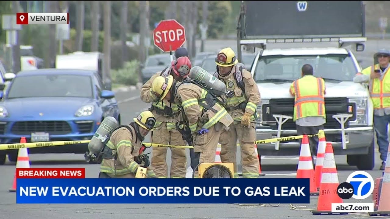 Ventura homes evacuated after gasoline spills into sewer system
