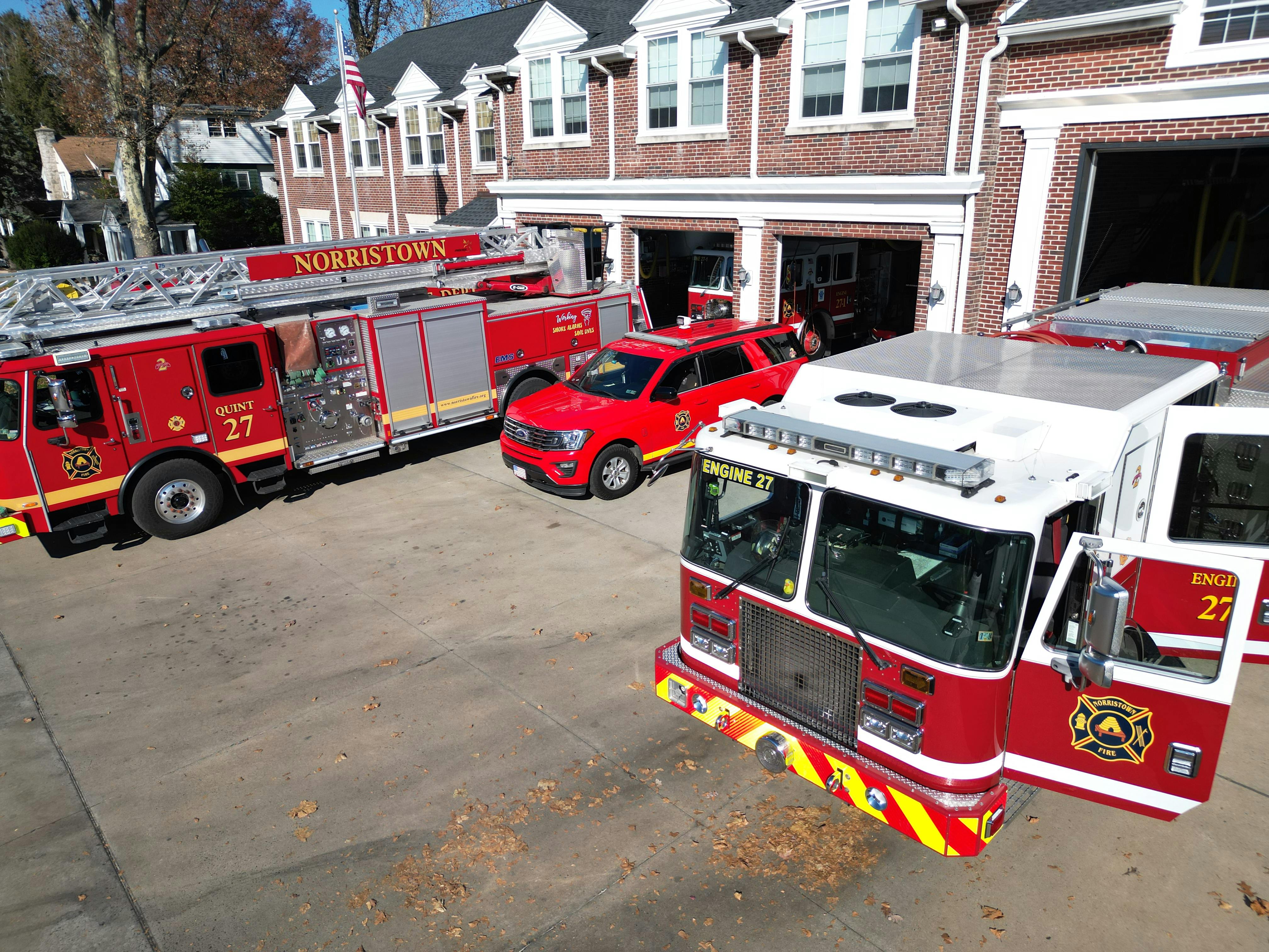 This photo was used for social media. The drone that was used for this cost about $600.