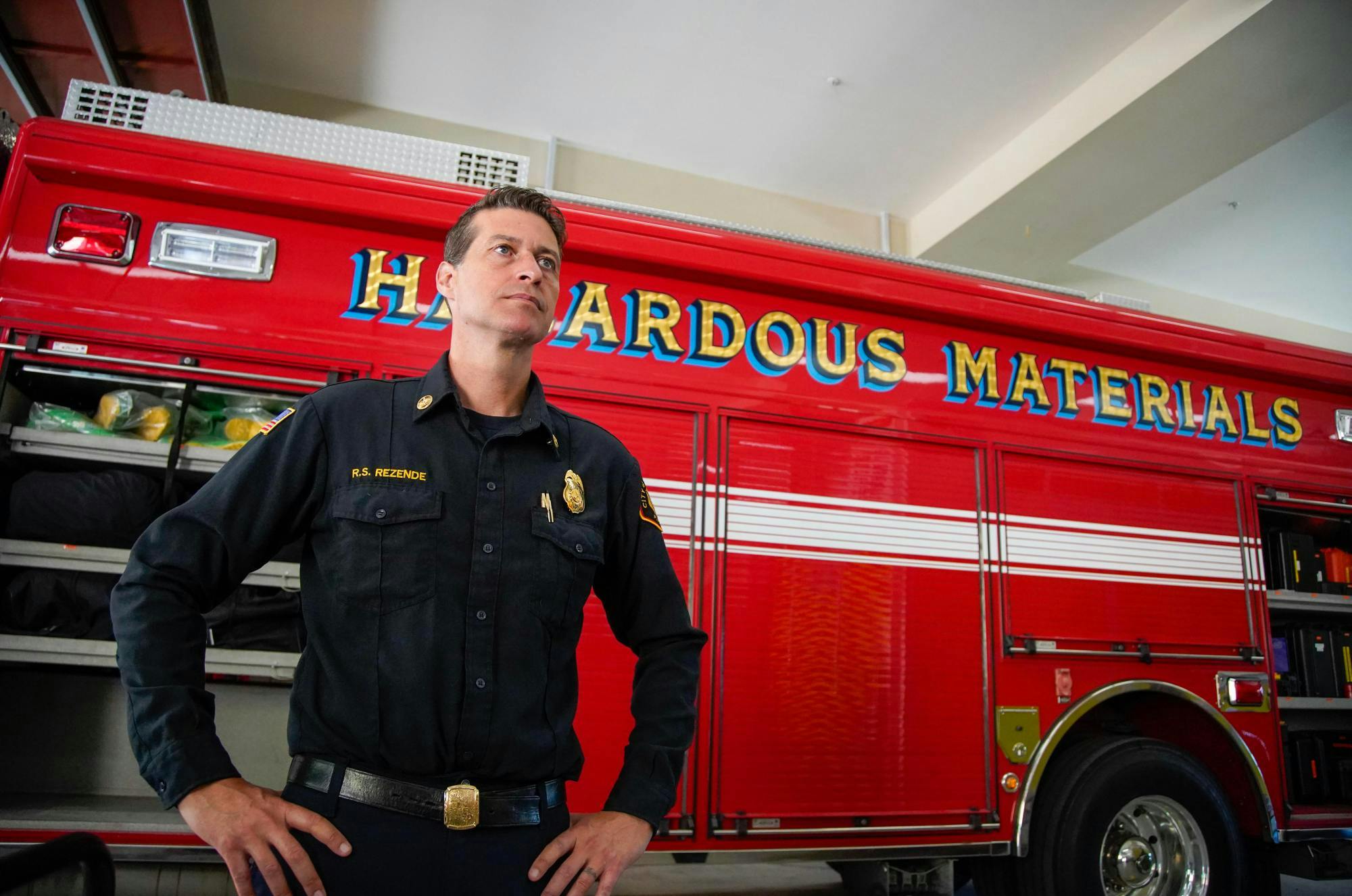 San Diego Battalion Chief Rob Rezende