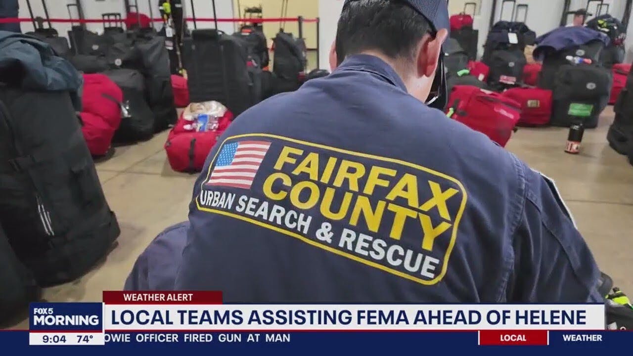 Hurricane Helene: Maryland, Virginia rescue teams deployed to Florida ahead of storm