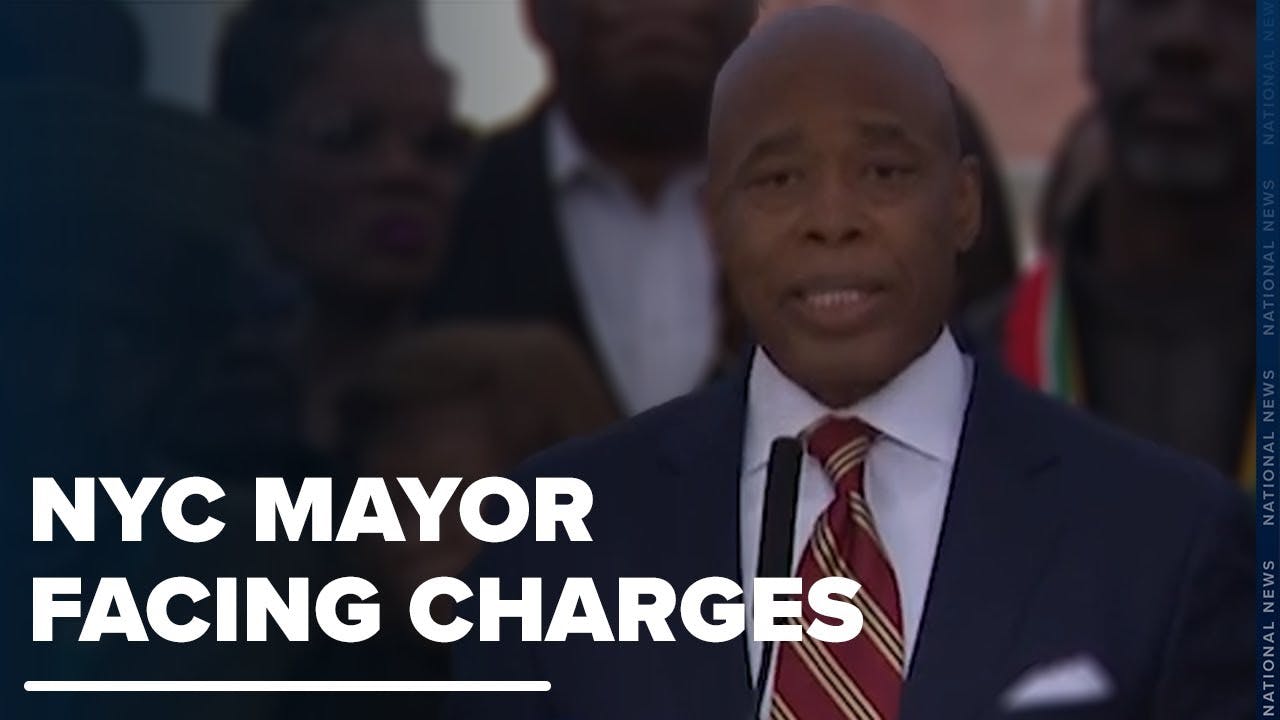 New York City Mayor Eric Adams indicted