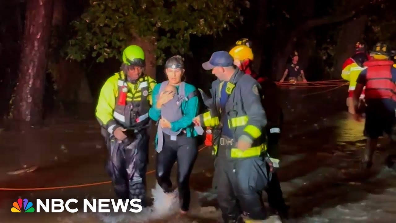 RESCUED: See first responders make rescues after Hurricane Helene, caught on camera