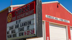 Members of Circle Volunteer Fire Department are mourning the loss of two colleagues.