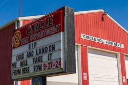 Members of Circle Volunteer Fire Department are mourning the loss of two colleagues. Members of Circle Volunteer Fire Department are mourning the loss of two colleagues.