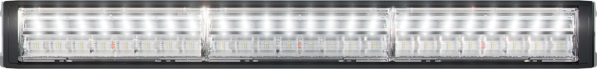 Whelen Engineering's Field Series is a new brow light that breaks the focus pattern into a near field zone and a far field zone.