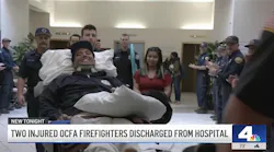 Two injured OCFA firefighters discharged from hospital