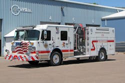 The Monroeton Volunteer Fire Department in Reidsville, NC, took delivery of its new 4 Guys Fire Trucks custom pumper. The Monroeton Volunteer Fire Department in Reidsville, NC, took delivery of its new 4 Guys Fire Trucks custom pumper.