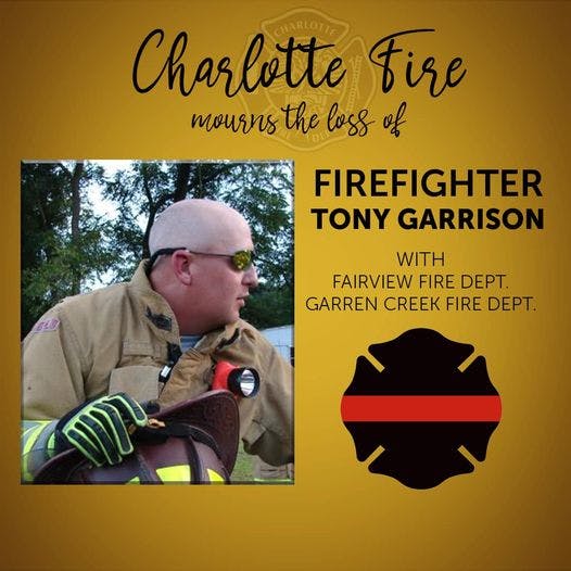 Fairview Firefighter Tony Garrison