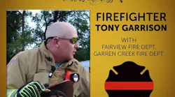 Fairview Firefighter Tony Garrison
