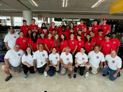 The 30 juniors and their chaperones had a week they will never forget. The 30 juniors and their chaperones had a week they will never forget.