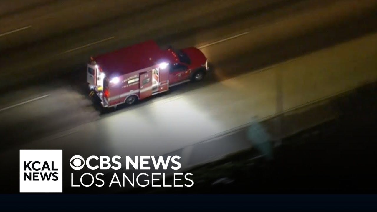 Man steals Orange City Fire Department ambulance from hospital and leads CHP officers on pursuit