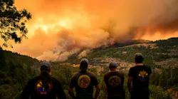 This wildfire, unrelated to the arrest, also was intentionally set this year.