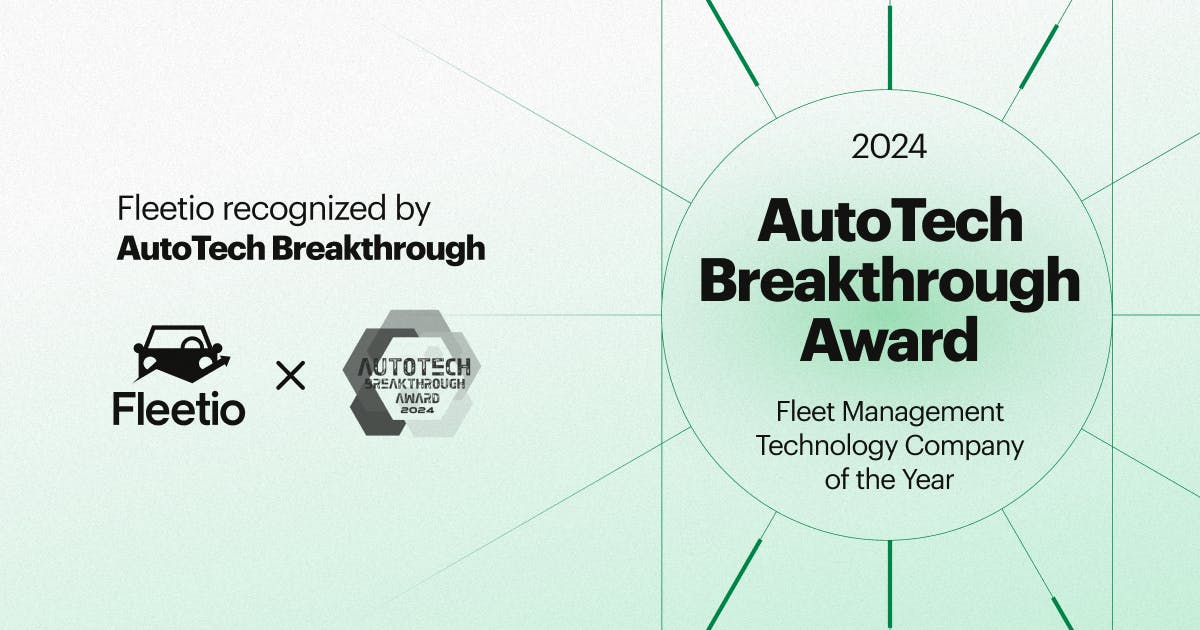 Fleetio's focus on delivering innovative solutions that enable businesses of all sizes to run, repair and optimize their fleets helped the company earn the top spot in this year's fleet management category.
