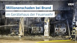 Millionenschaden bei Brand der Feuerwehr Stadtallendorf Millionenschaden bei Brand der Feuerwehr Stadtallendorf