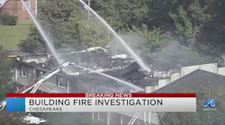 Large fire breaks out at Chesapeake apartments; 10 units damaged