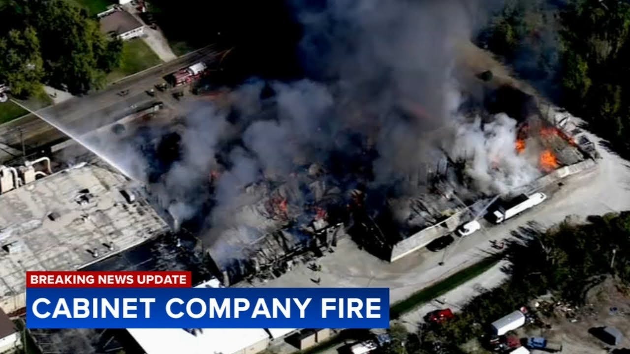 New Lenox, IL, Cabinet Company Destroyed in Three-Alarm Fire | Firehouse