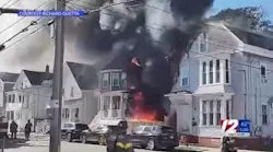 67 firefighters responded to fire at Providence home