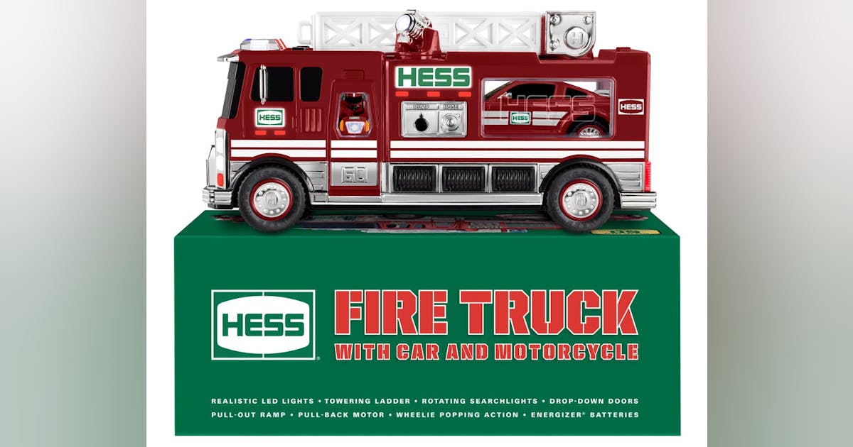 60th Anniversary Hess Fire Truck On Sale Now Firehouse