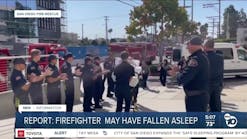 Crash report: San Diego firefighter may have fallen asleep at the wheel Crash report: San Diego firefighter may have fallen asleep at the wheel