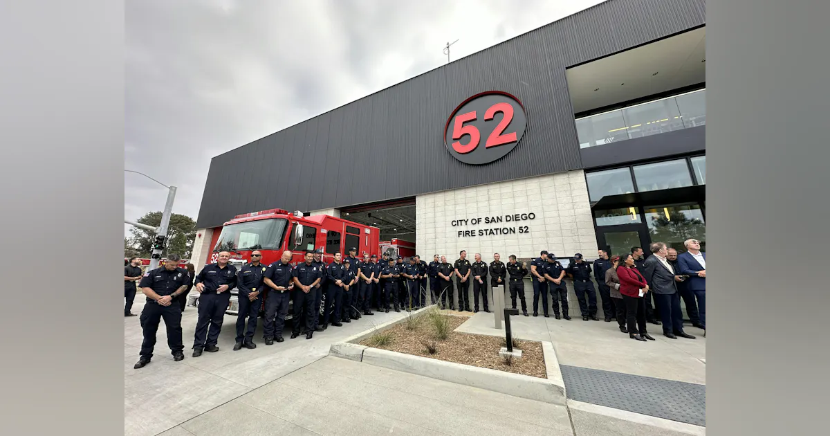 Latitude 33 Celebrates Grand Opening of City of San Diego Fire Station 52 at Torrey Pines Latitude 33 Celebrates Grand Opening of City of San Diego Fire Station 52 at Torrey Pines
