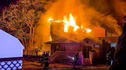 HEAVY FIRE DESTROYED RIVERFRONT HOME Two Alarm Structure Fire Brielle New Jersey 10/29/24
