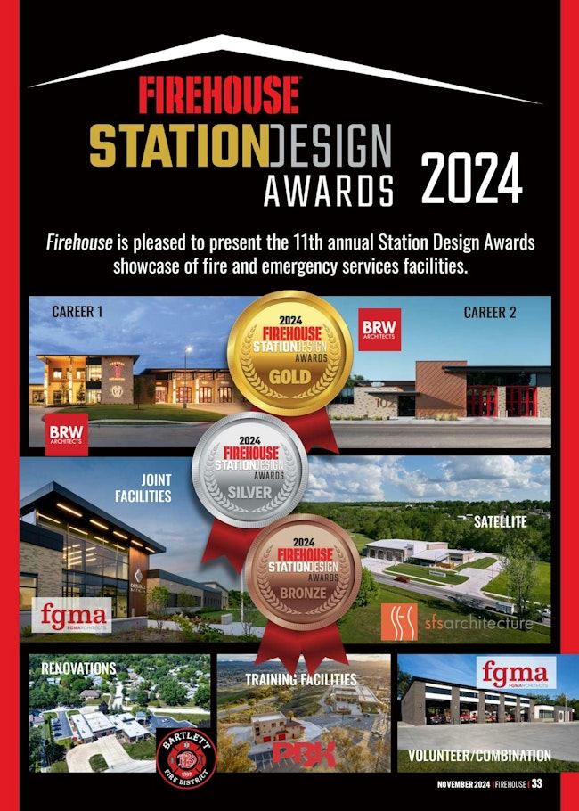 Firehouse is pleased to present the 11th annual Station Design Awards, which showcases outstanding fire and emergency service facilities.