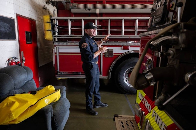 Sacramento Metropolitan Battalion Chief Parker Wilbourn talks about the needs of the fire department.