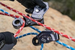 Winner of this year’s CNF SMPM first-place prize in equipment innovation for rescue services, CMC’s CAPTO combines a force-limiting rope grab, a high-efficiency pulley and an integrated becket in a compact device for easy hauling and ascending. Winner of this year’s CNF SMPM first-place prize in equipment innovation for rescue services, CMC’s CAPTO combines a force-limiting rope grab, a high-efficiency pulley and an integrated becket in a compact device for easy hauling and ascending.