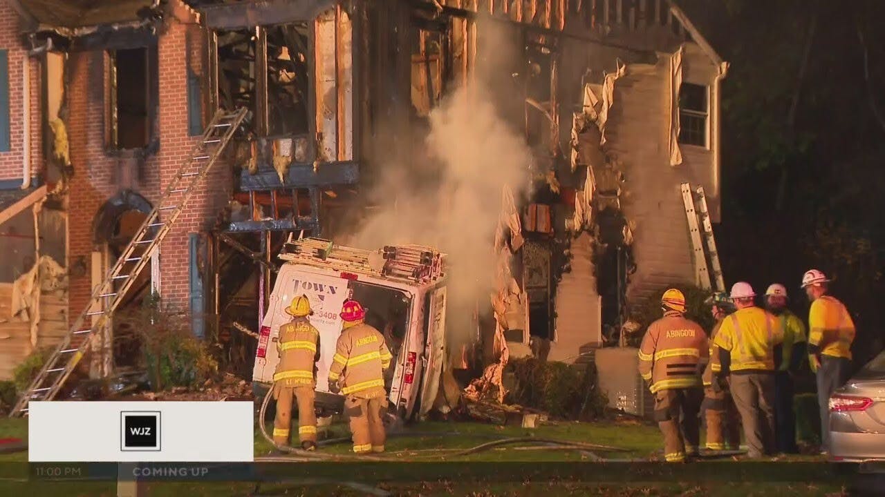 House destroyed, neighbors evacuated from fire in Bel Air