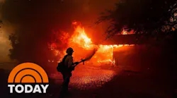 Firefighters struggle to gain control of wildfires near Los Angeles