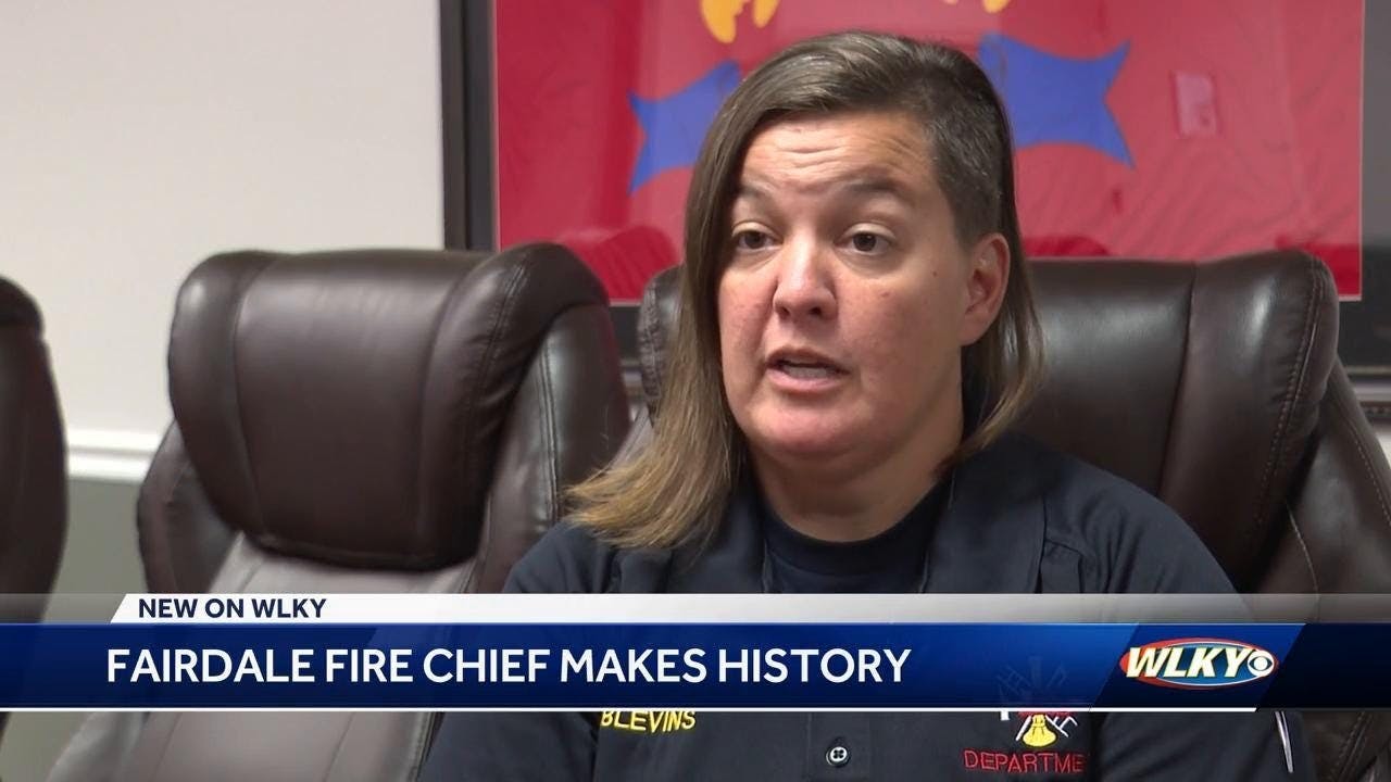Fairdale Fire Department names female chief, the first ever in Jefferson County