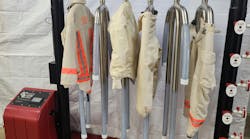 The TG-6H heated bunker gear dryer holds as many as 12 pieces of gear, 6 helmets and 18 accessories. The TG-6H heated bunker gear dryer holds as many as 12 pieces of gear, 6 helmets and 18 accessories.