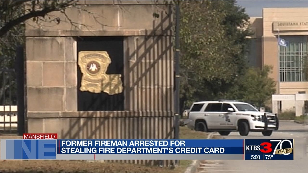 Former Fireman Arrested