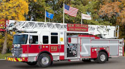 The New Orleans Fire Department has expanded its fleet with four Ascendant® 107’ Heavy-Duty Aerial Ladders on Enforcer chassis.
