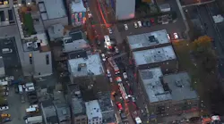 3 people rescued from burning building in Jersey City