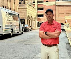 Lubbock Lt. Brady Robinette worked with others over two years to get ASTM E3422/E3422M-24, the Standard Specification for Protective Helmets Worn by Pedestrian Roadway Workers created. Now he's working with fire organizations to raise awareness. Lubbock Lt. Brady Robinette worked with others over two years to get ASTM E3422/E3422M-24, the Standard Specification for Protective Helmets Worn by Pedestrian Roadway Workers created. Now he's working with fire organizations to raise awareness.