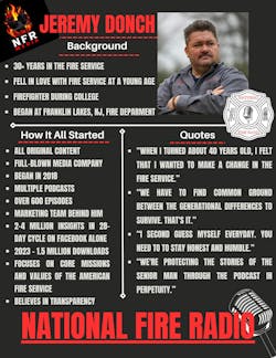 National Fire Radio Jeremy Donch Profile National Fire Radio Jeremy Donch Profile