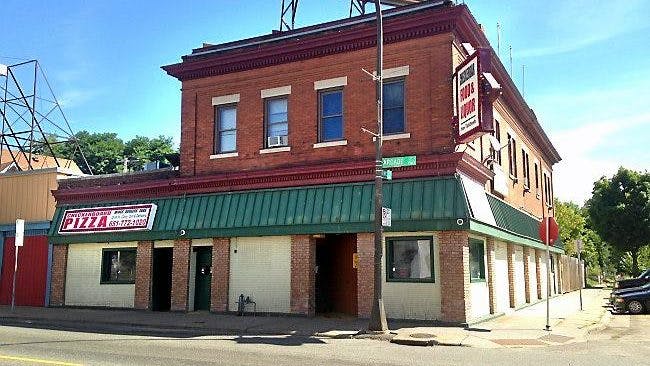 This is the building prior to the fire.