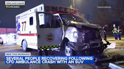 Paramedics injured in ambulance crash on SW Side: police