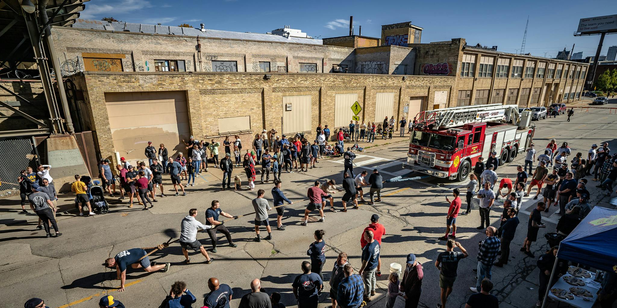 When chiefs of the Milwaukee Fire Department fielded a team for the annual Milwaukee Fire Truck Pull, it sent a message to the rank and file that the department leadership stands with and for the members and their health, wellness and safety.