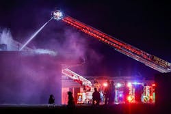 Dallas firefighters responded to another fire at an abandoned school. Dallas firefighters responded to another fire at an abandoned school.