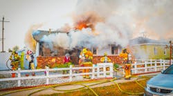 Torrance Fire Department (TFD) Battalion 91 arrived to a single-family dwelling with smoke and fire issuing from windows on the Alpha/Bravo corner. Torrance Fire Department (TFD) Battalion 91 arrived to a single-family dwelling with smoke and fire issuing from windows on the Alpha/Bravo corner.