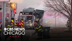 Explosion Involving Compressed Natural Gas Garbage Truck Injures Arlington Heights Firefighter Explosion Involving Compressed Natural Gas Garbage Truck Injures Arlington Heights Firefighter