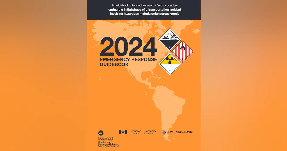 2024 Emergency Response Guidebook | Firehouse