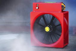 Super Vac’s battery-powered smoke ejector is a compact, lightweight and reliable tool to add to any department’s arsenal. Super Vac’s battery-powered smoke ejector is a compact, lightweight and reliable tool to add to any department’s arsenal.