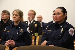 Fire chiefs and state forestry officials were among those who attended a legislative hearing. Fire chiefs and state forestry officials were among those who attended a legislative hearing.