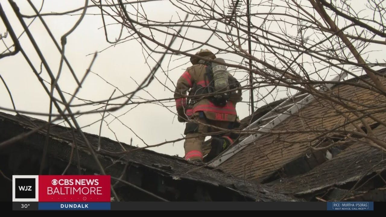 3 people rescued, 1 injured during house fire in Catonsville, Baltimore County Fire says